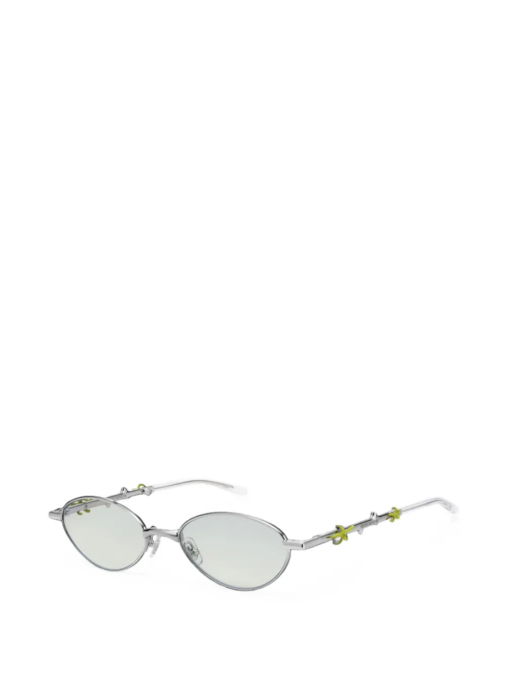 Gentle Monster Aden 02 oval-frame sunglasses Zilver
