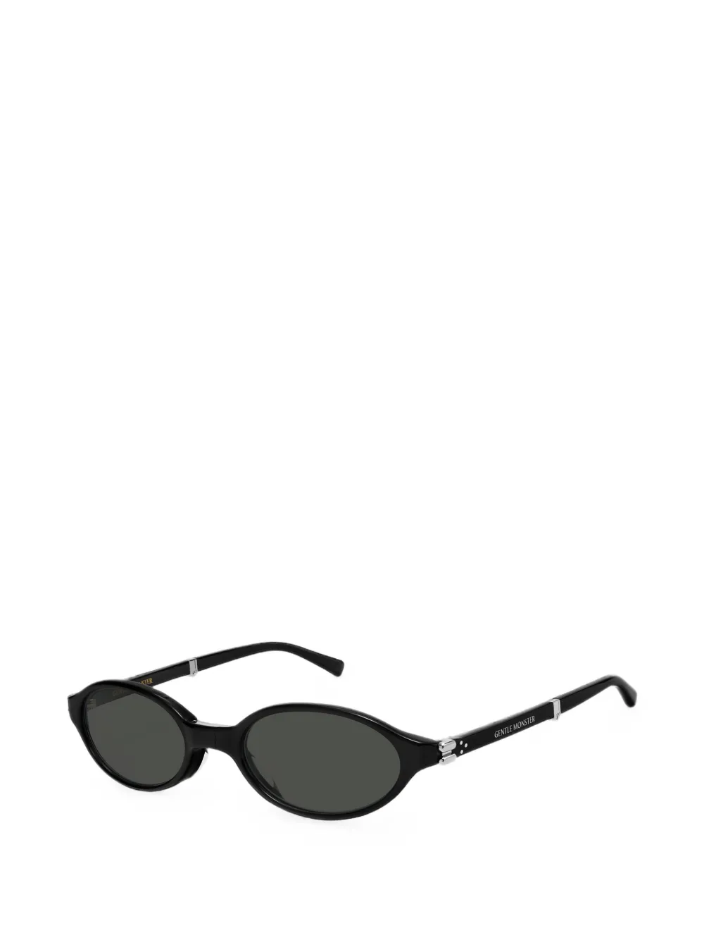 Gentle Monster Ivy oval-frame sunglasses Zwart