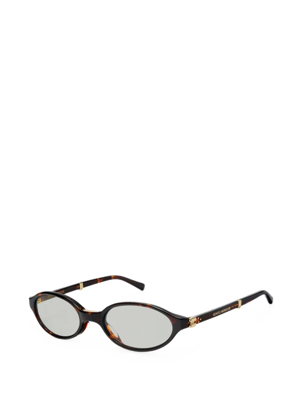 Gentle Monster Ivy oval-frame sunglasses Bruin