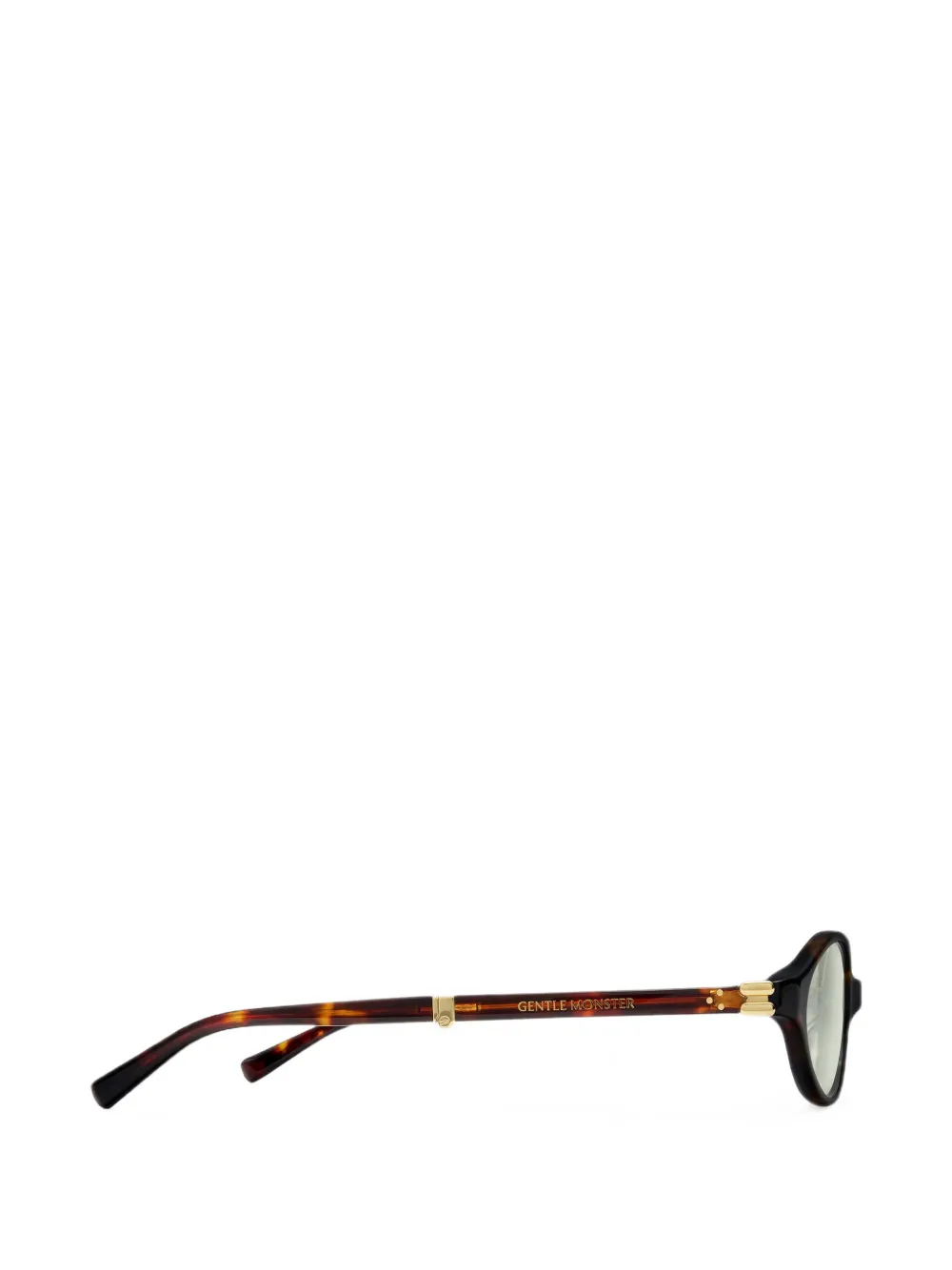 Gentle Monster Ivy oval-frame sunglasses Bruin