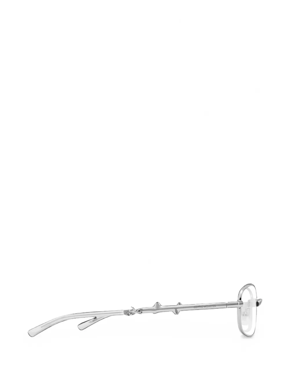 Gentle Monster Mori rectangle-frame glasses Zilver