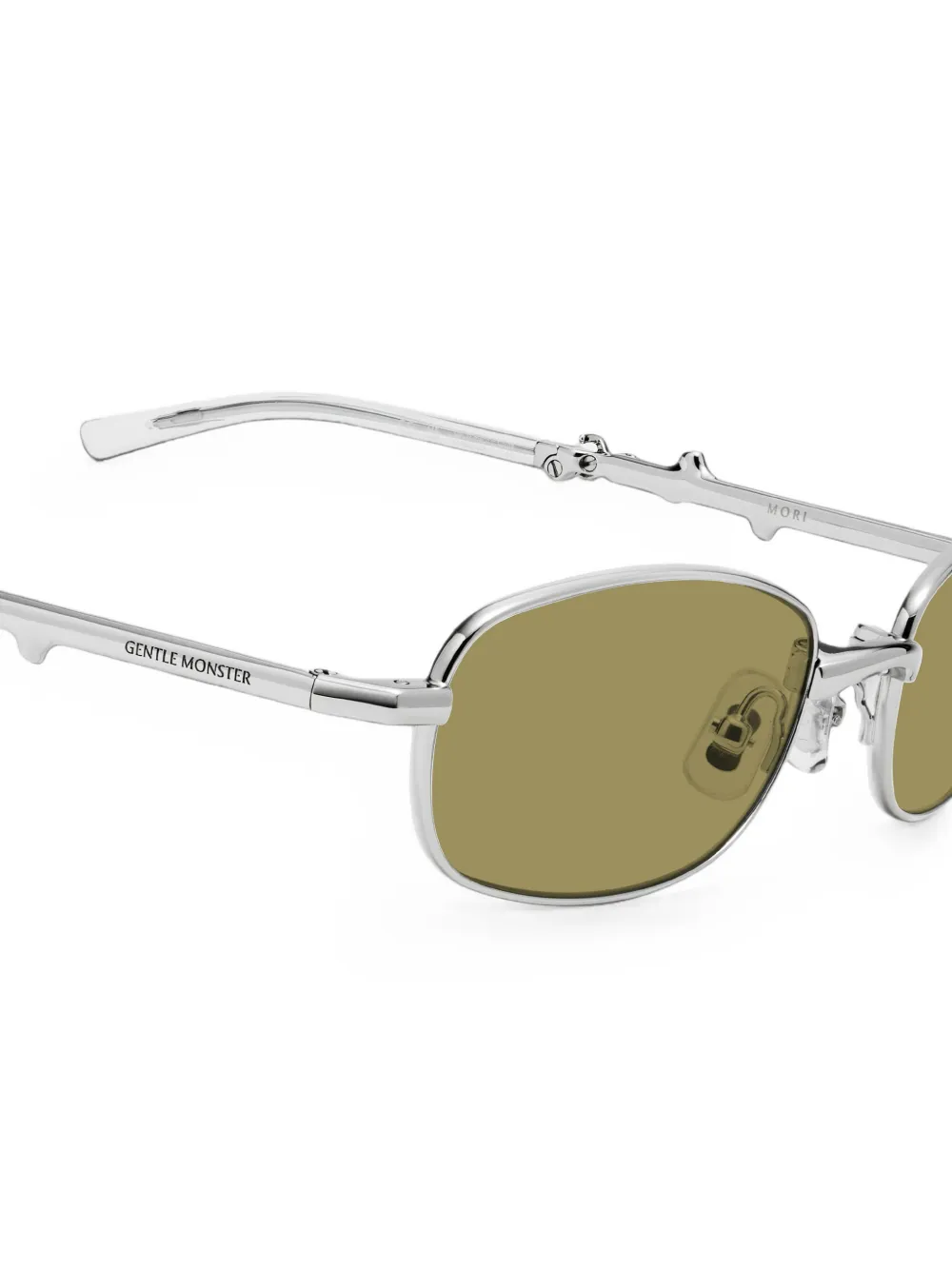 Gentle Monster Mori square-frame sunglasses Zilver