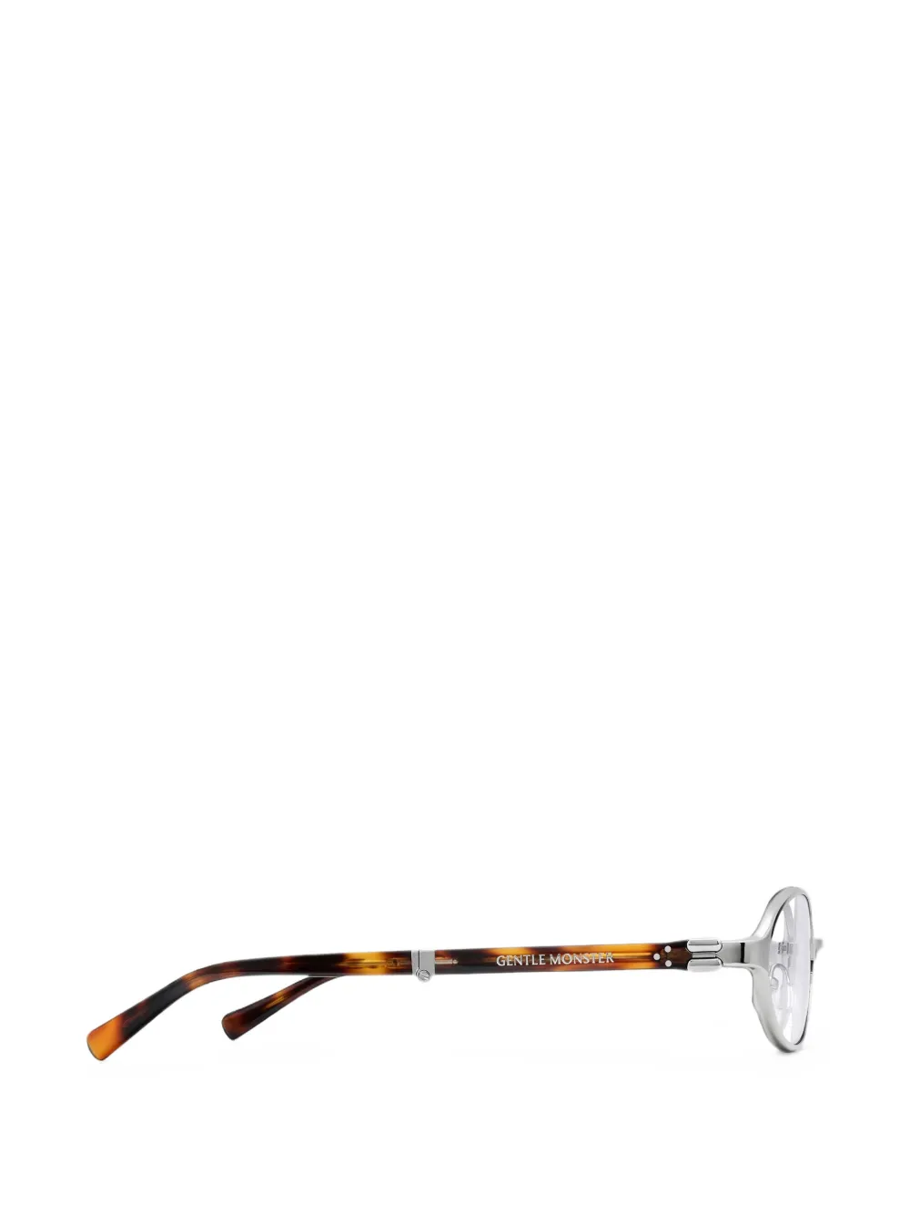 Gentle Monster Oatt 02 oval-frame glasses Zilver