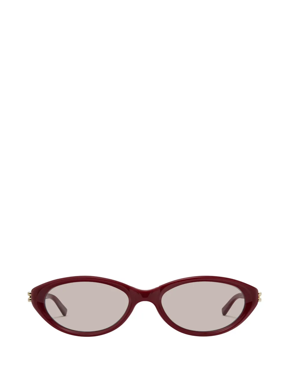Gentle Monster Zest Sonnenbrille mit ovalem Gestell - Rot