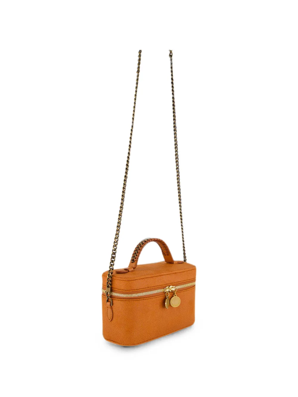 Stella McCartney Falabella mini-crossbodytas Oranje