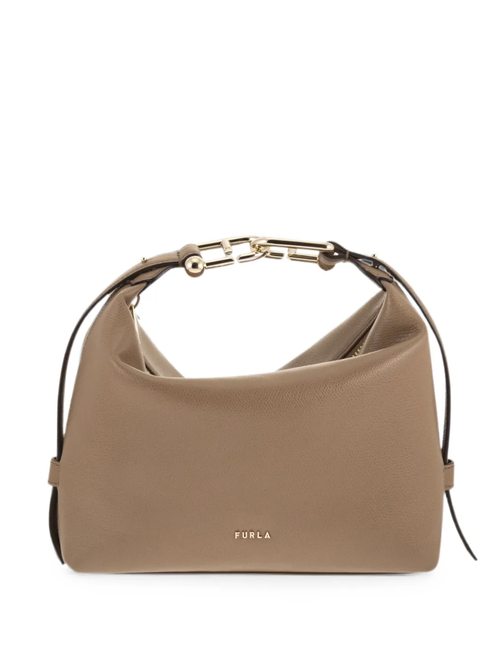 Furla Tonie logo-detail tote bag - Brown