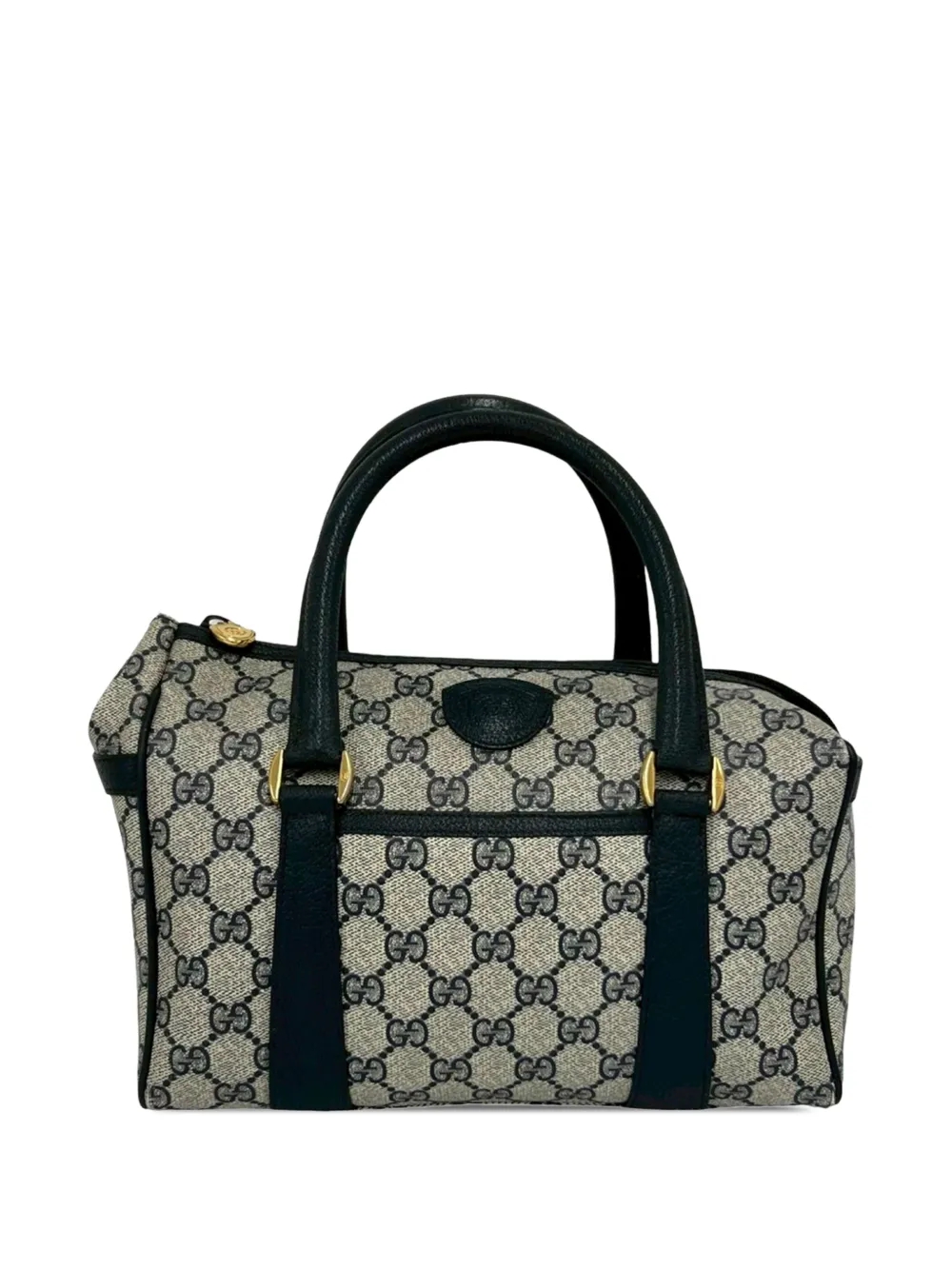 Gucci Pre-Owned Borsa Boston in tessuto GG Supreme XX secolo - Toni neutri