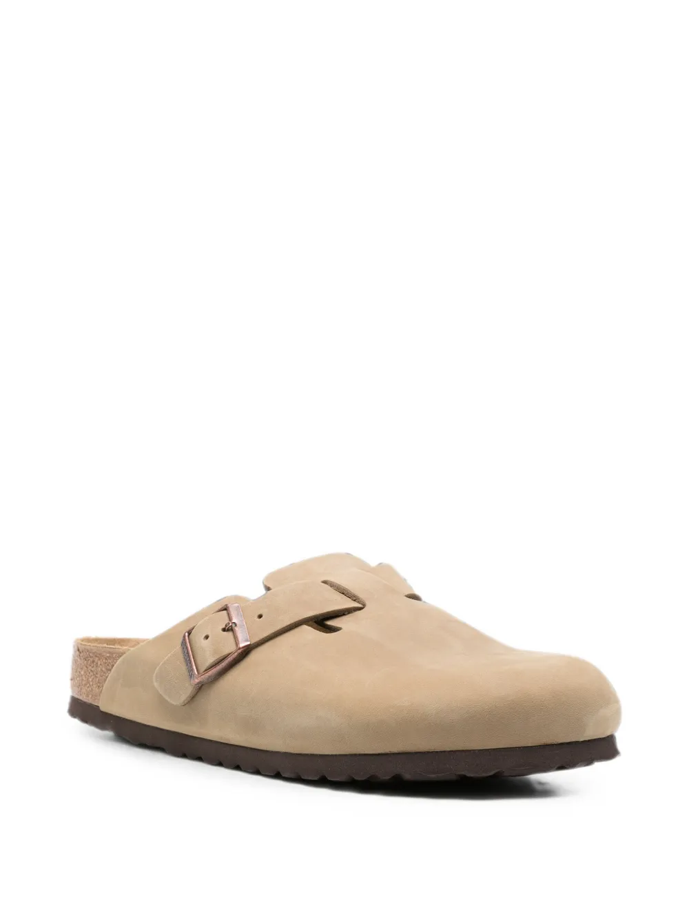 Birkenstock Boston buckle-fastening sandals Beige