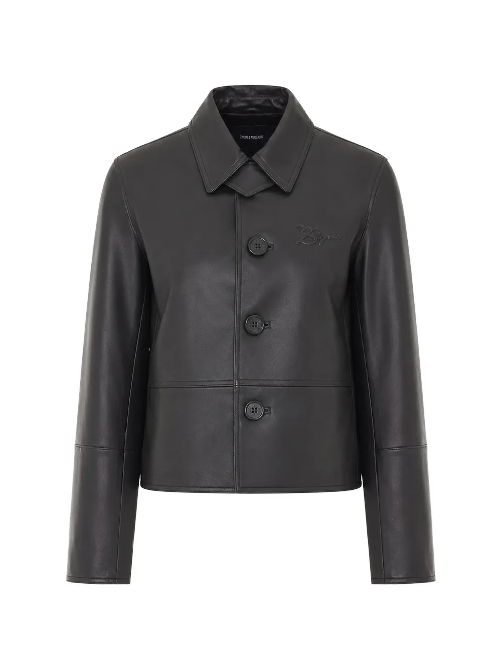 Zadig&Voltaire Lessa leather jacket - Schwarz