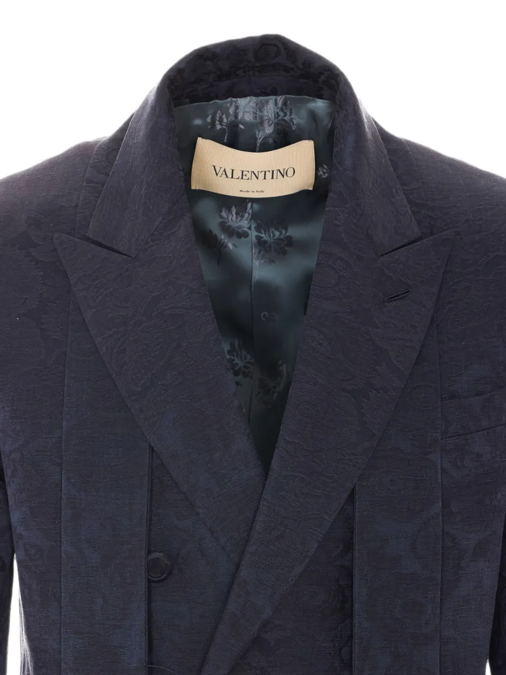 Valentino Garavani Blazer met dubbele rij knopen Blauw