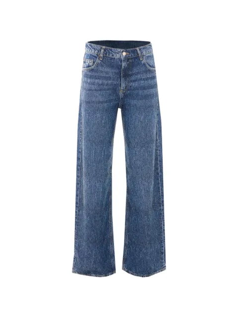 LIU JO rhinestone-embellishmwe jeans