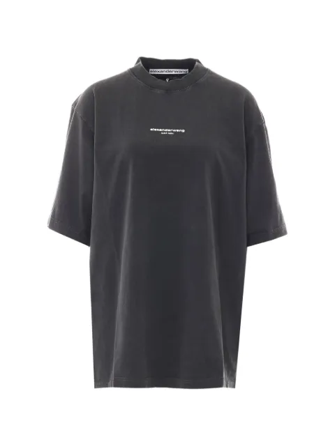 Alexander Wang logo print short sleeve T-shirt