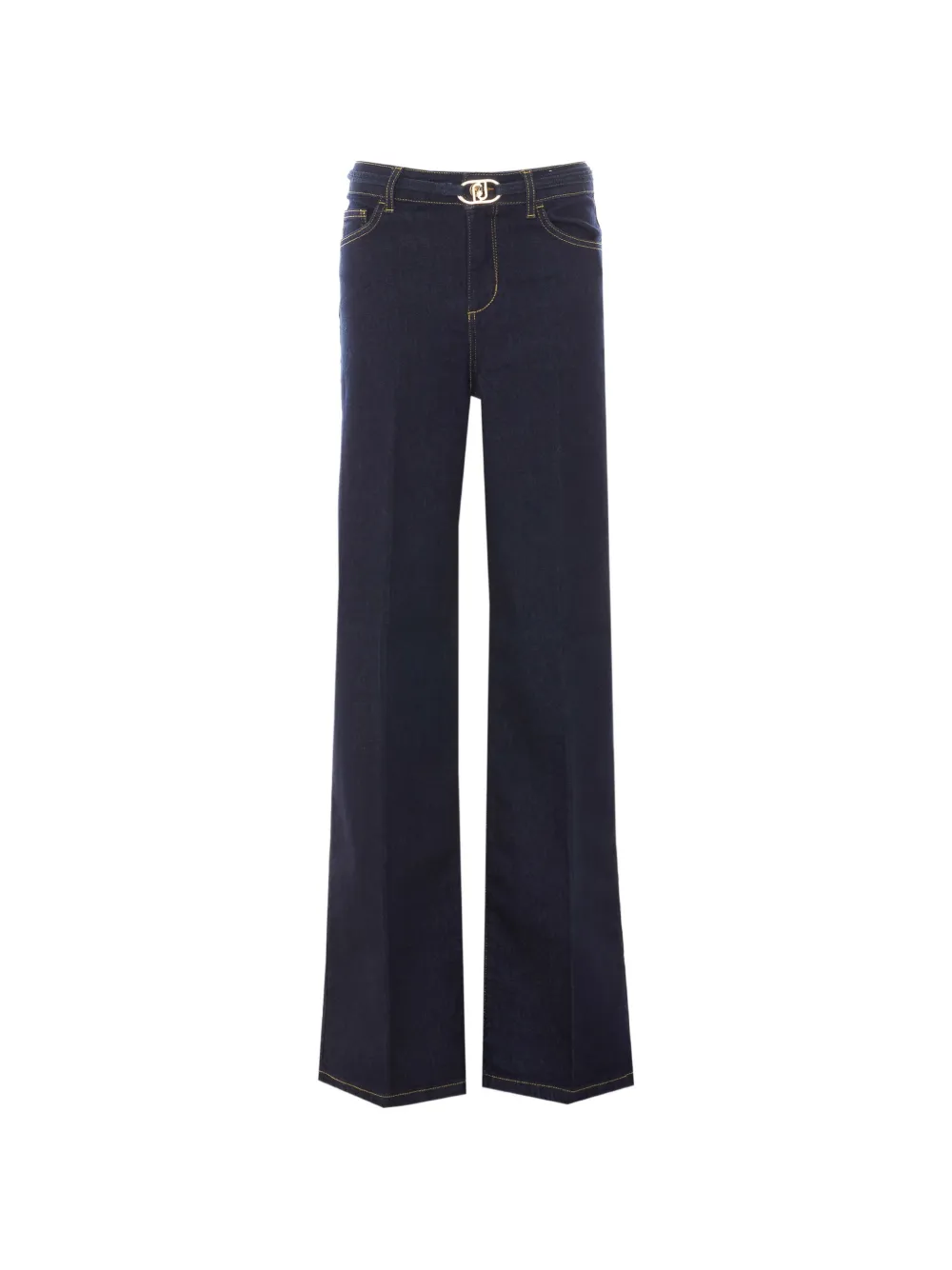 LIU JO belted flared jeans - Blau