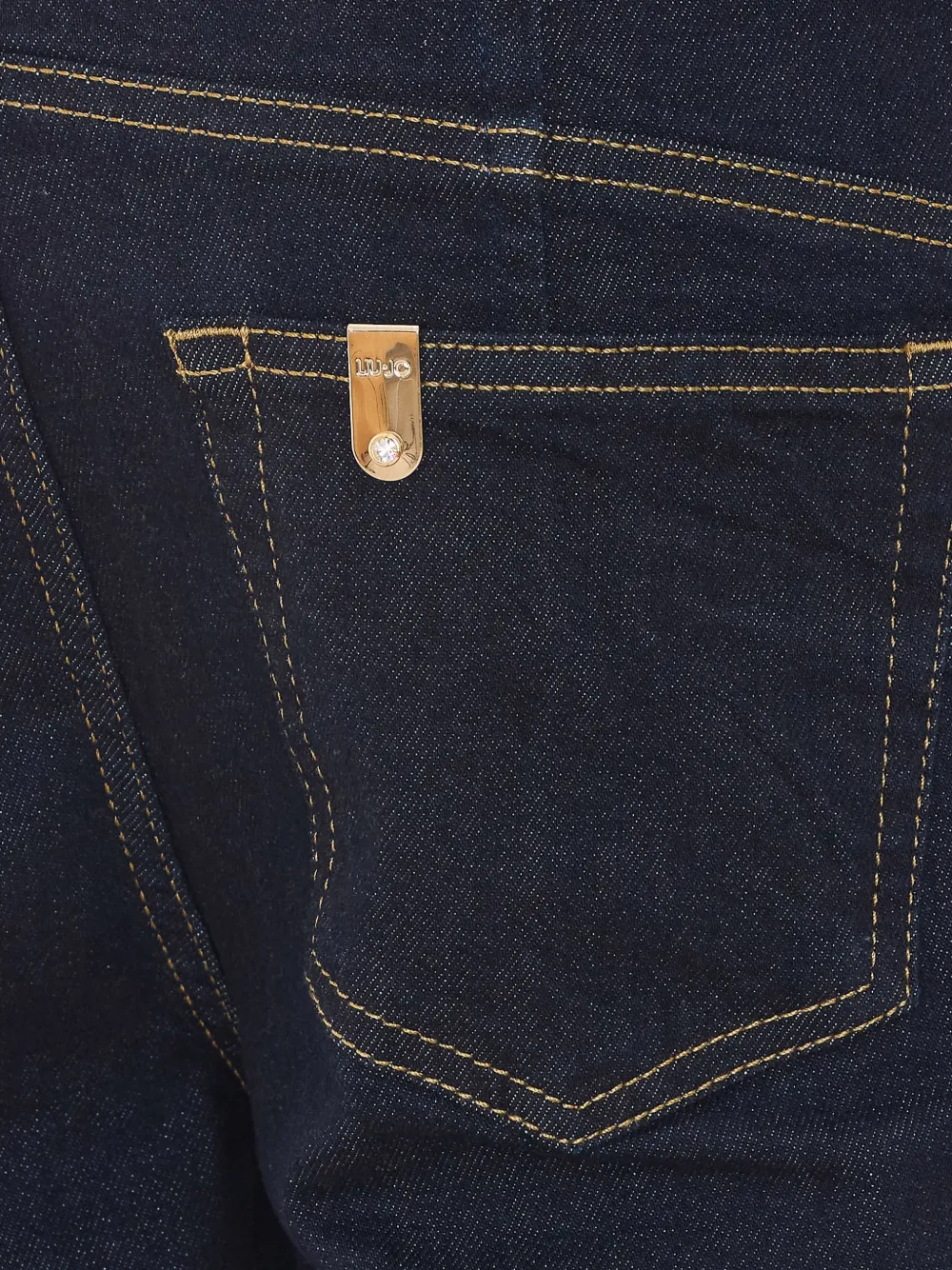 LIU JO Jeans met ceintuur Blauw