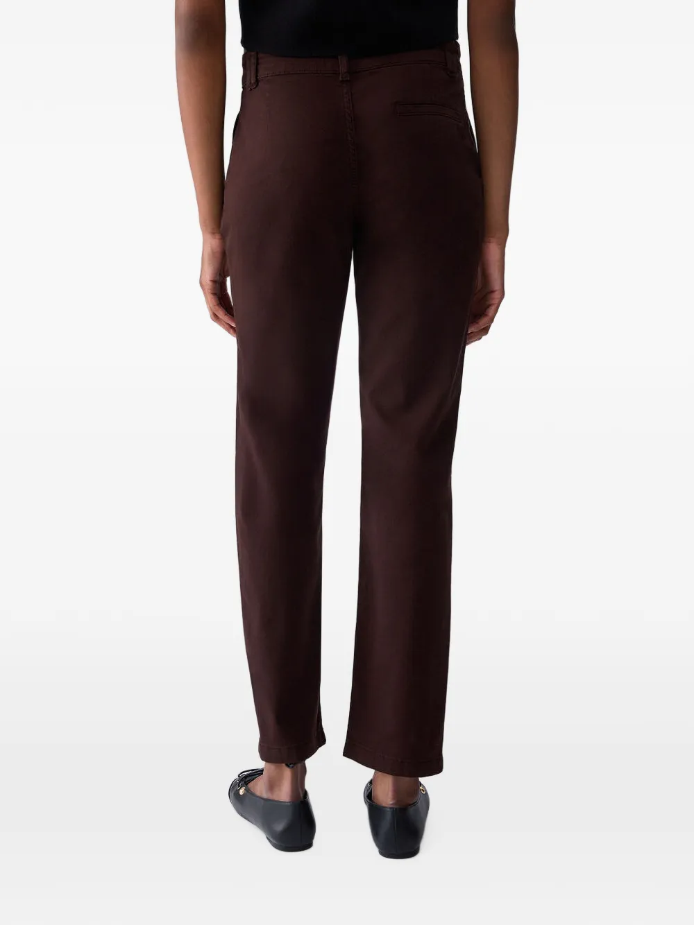 LIU JO Jeans met geborduurd logo Bruin
