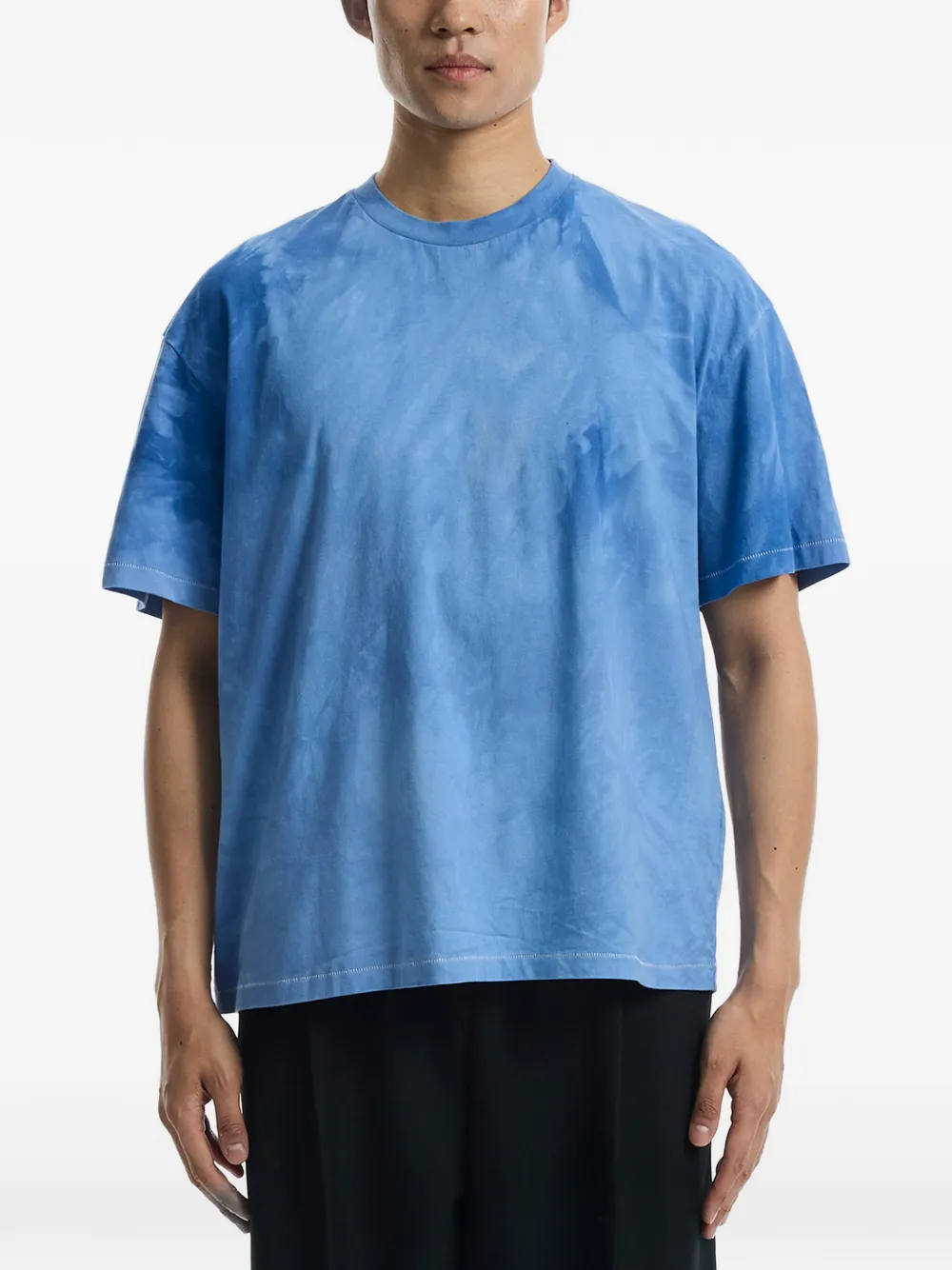 Stockholm Surfboard Club logo-print Box T-shirt - Blu