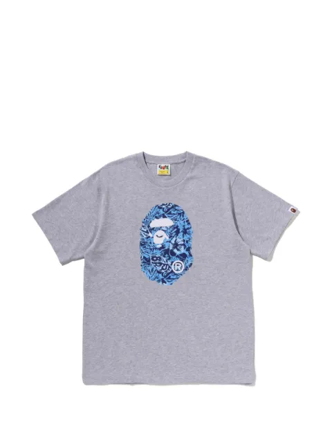 A BATHING APE® Ape Head floral-print T-shirt