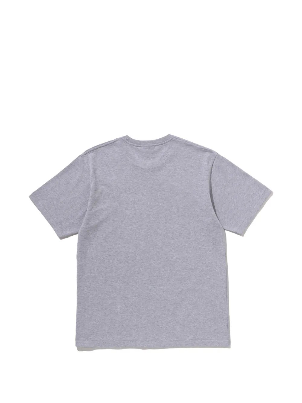 A BATHING APE Head T-shirt met bloemenprint Grijs
