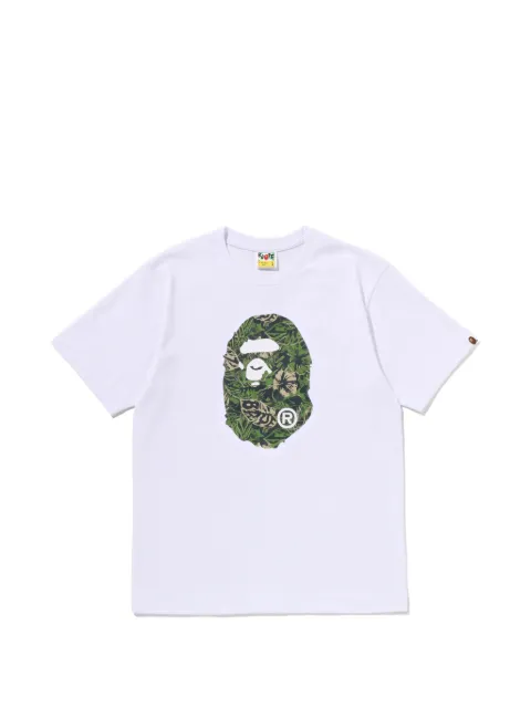 A BATHING APE® Ape Head floral-print T-shirt