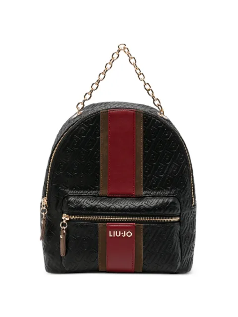 LIU JO mochila con logo en relieve