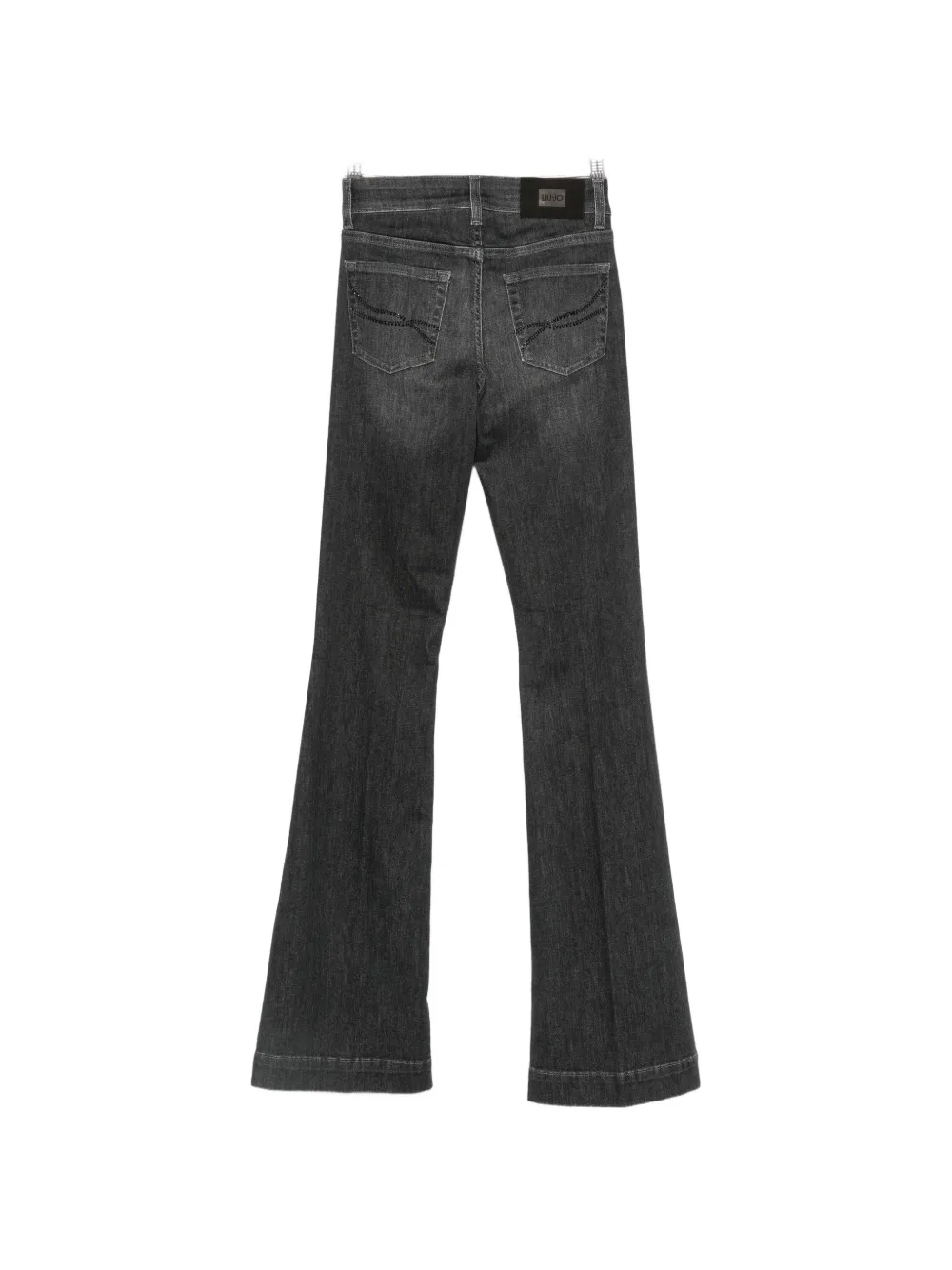 LIU JO Flared jeans met vervaagd effect Grijs