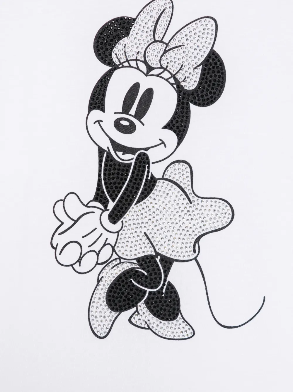 LIU JO x Disney T-shirt verfraaid met stras Wit
