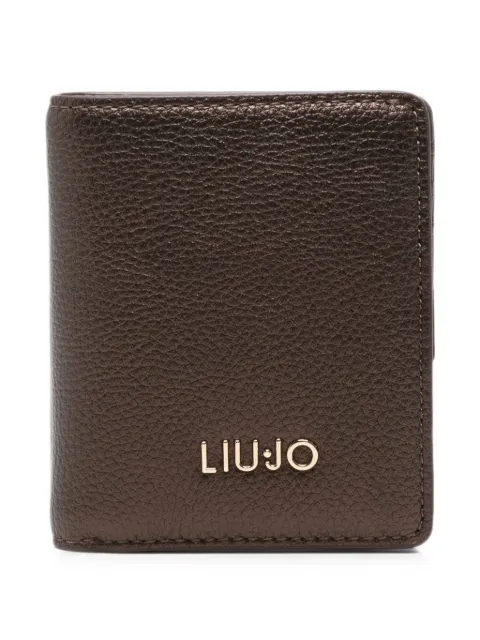 LIU JO logo-plaque wallet
