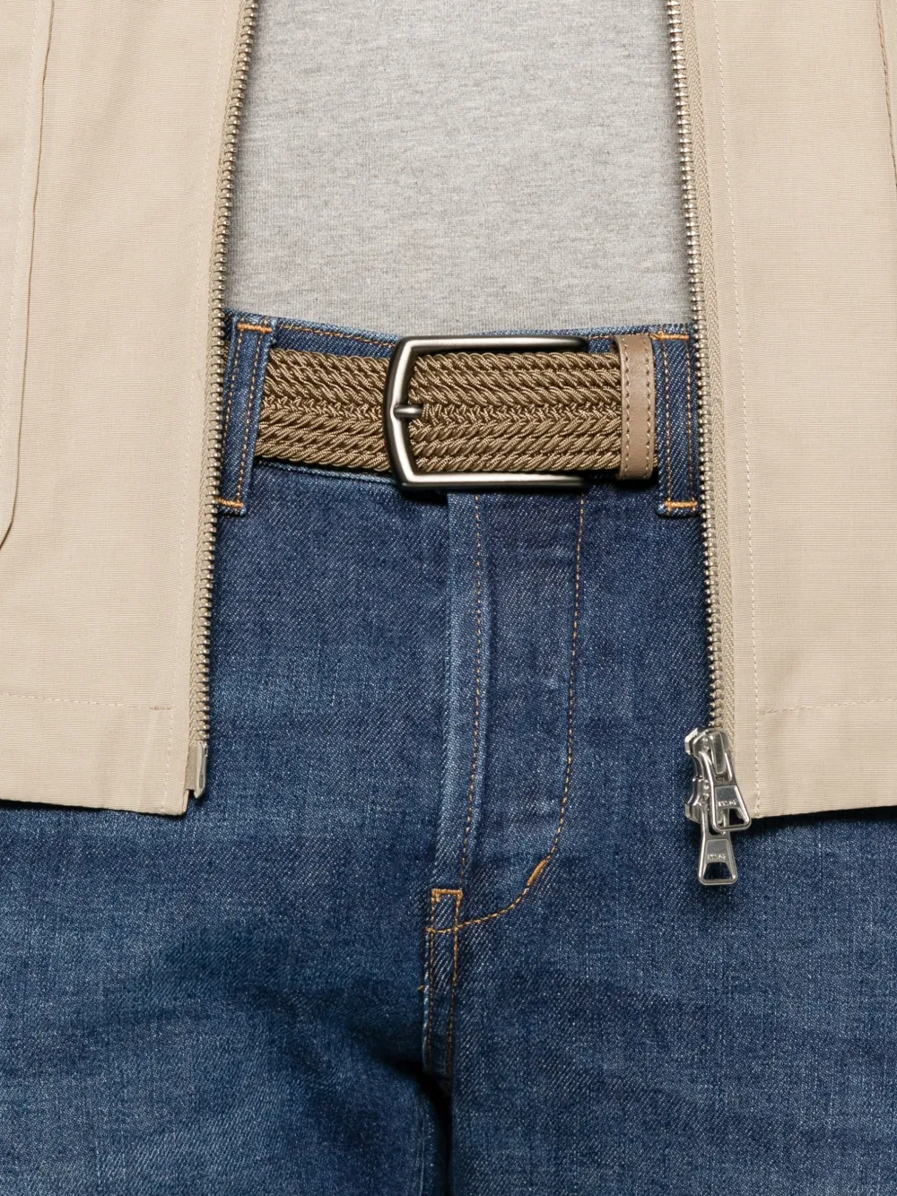 DONDUP Jeans met whisker-effect Blauw