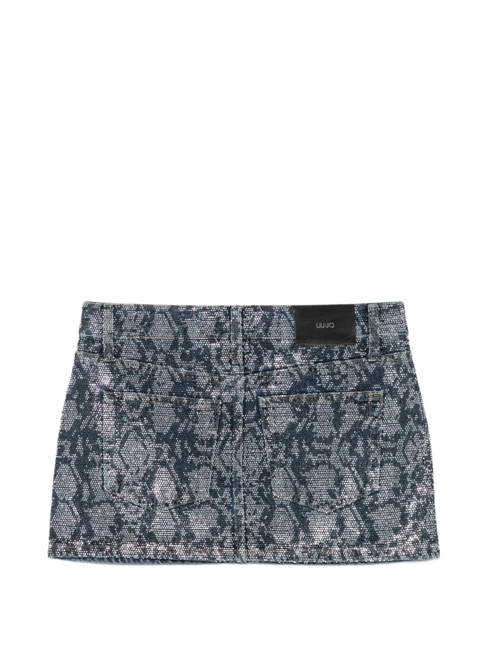 LIU JO x Elodie katoenen mini-rok Blauw