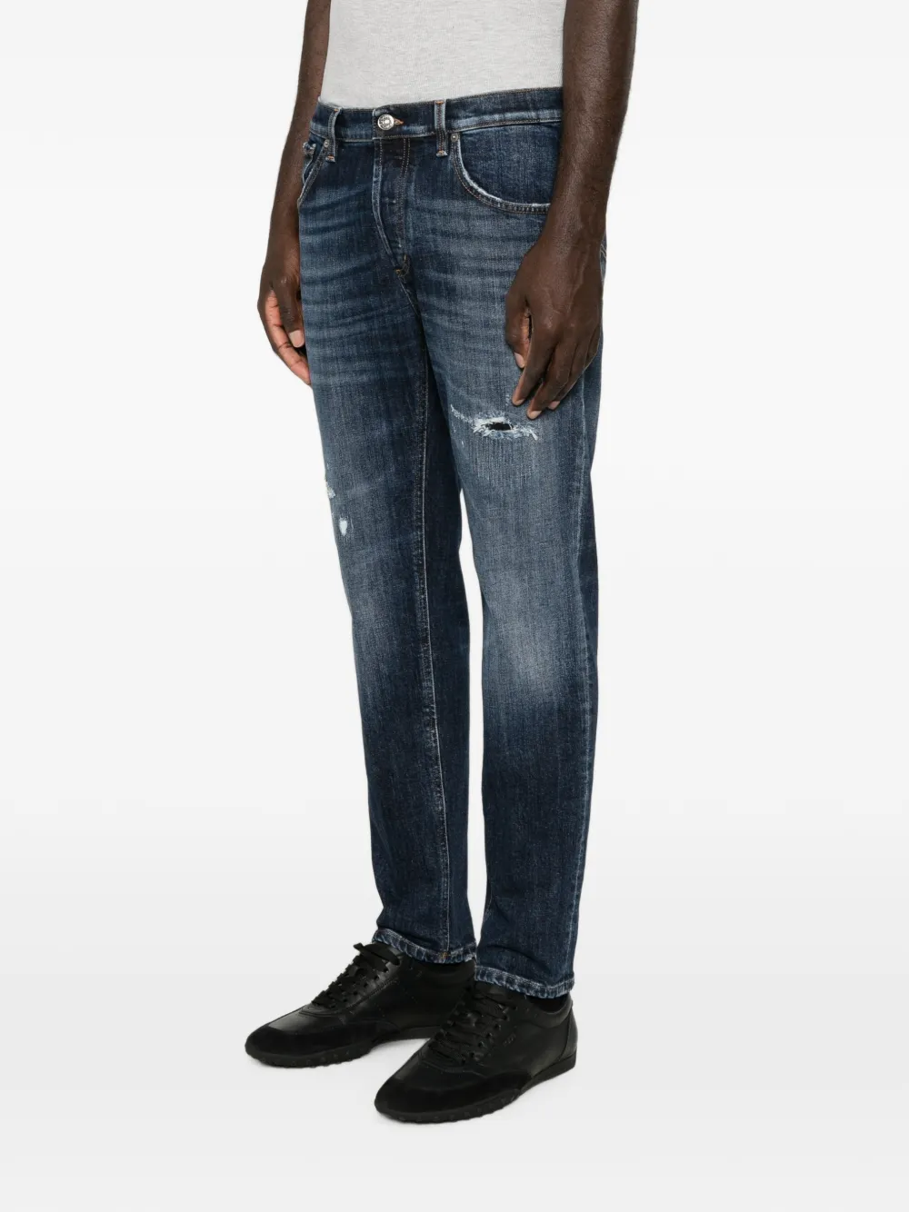 DONDUP Jeans met vervaagd effect Blauw
