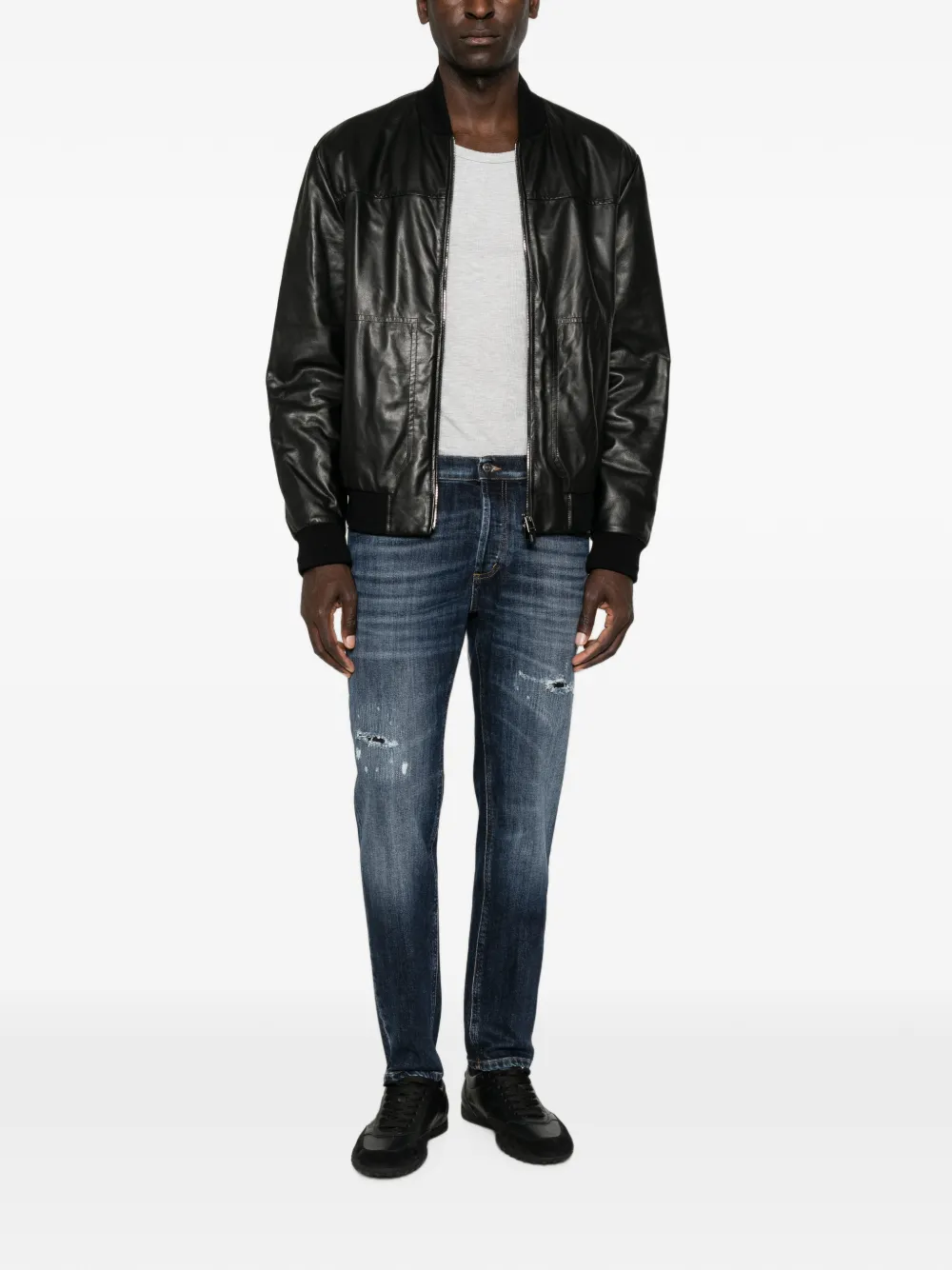 DONDUP Jeans met vervaagd effect Blauw