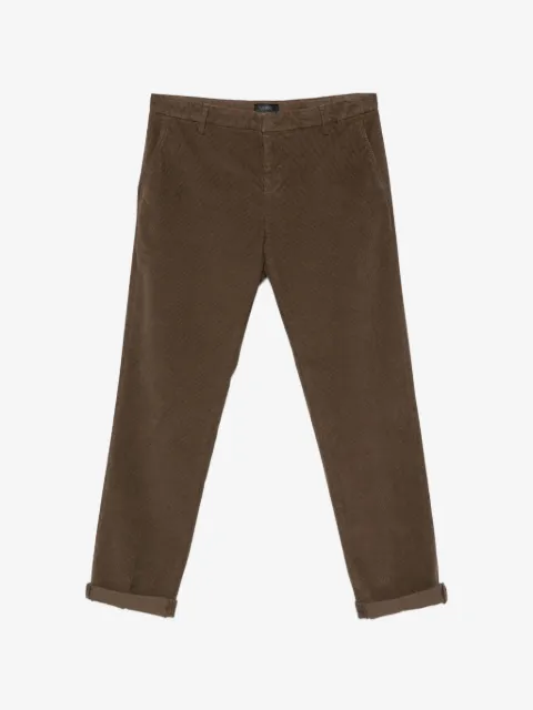 DONDUP corduroy-effect straight-leg jeans