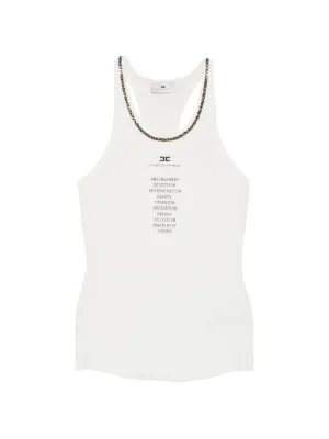Stella McCartney chain-straps Tank Top | White | FARFETCH