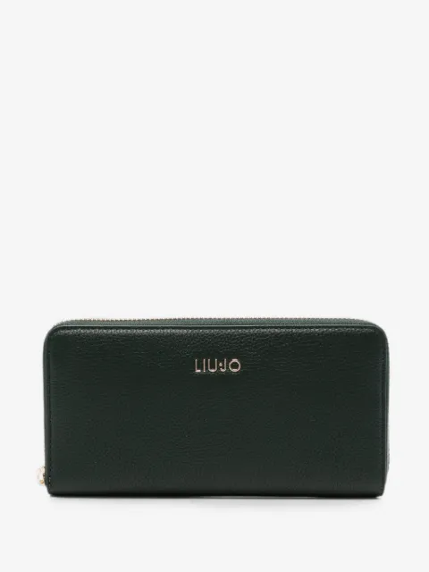 LIU JO logo-plaque zip-around wallet