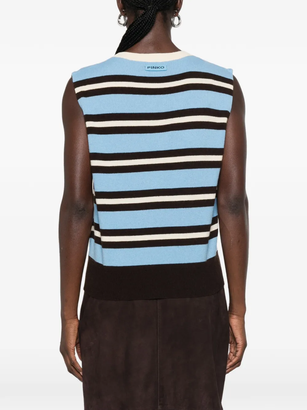 PINKO Mouwloze top Blauw