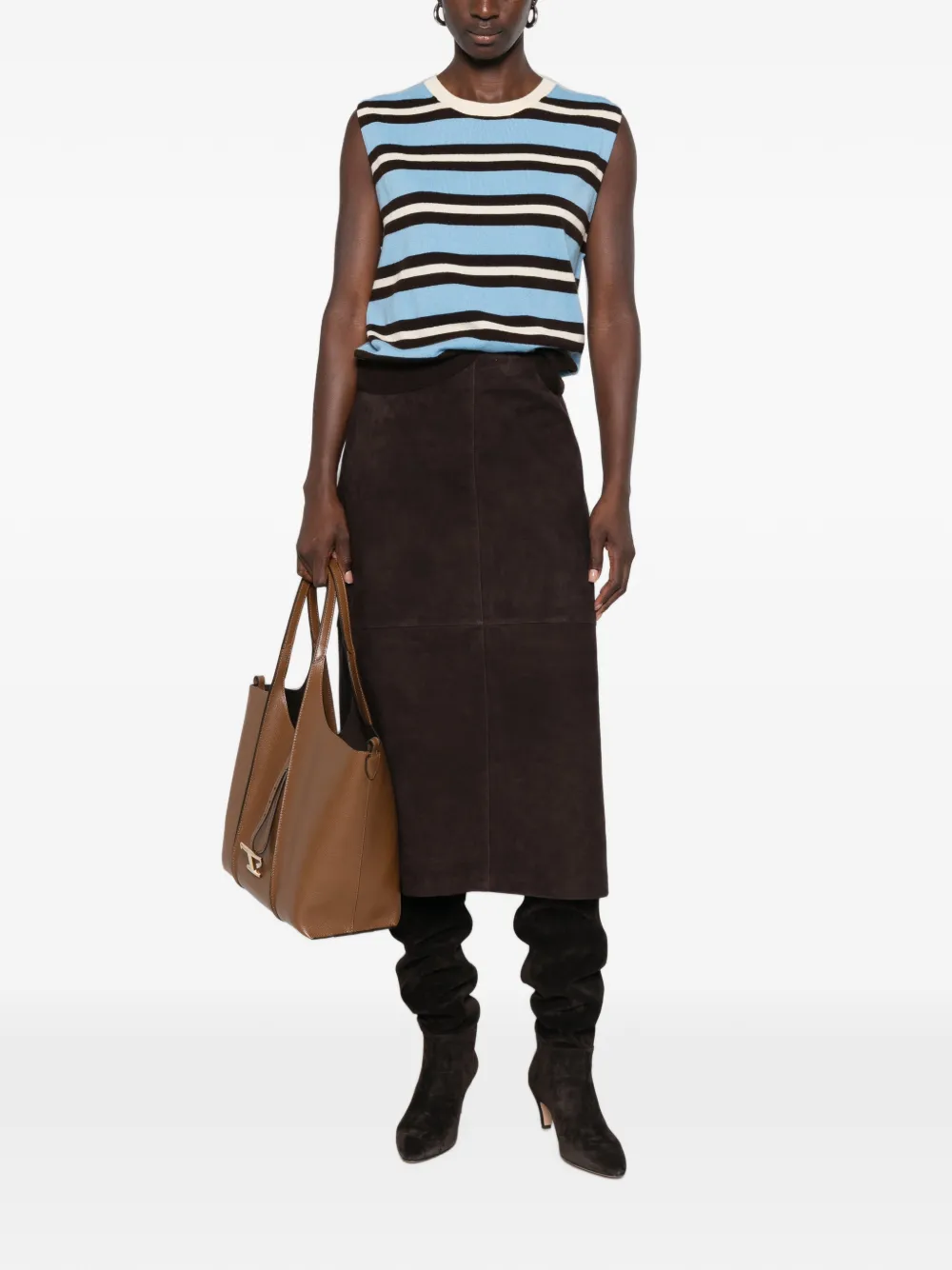 PINKO Mouwloze top Blauw