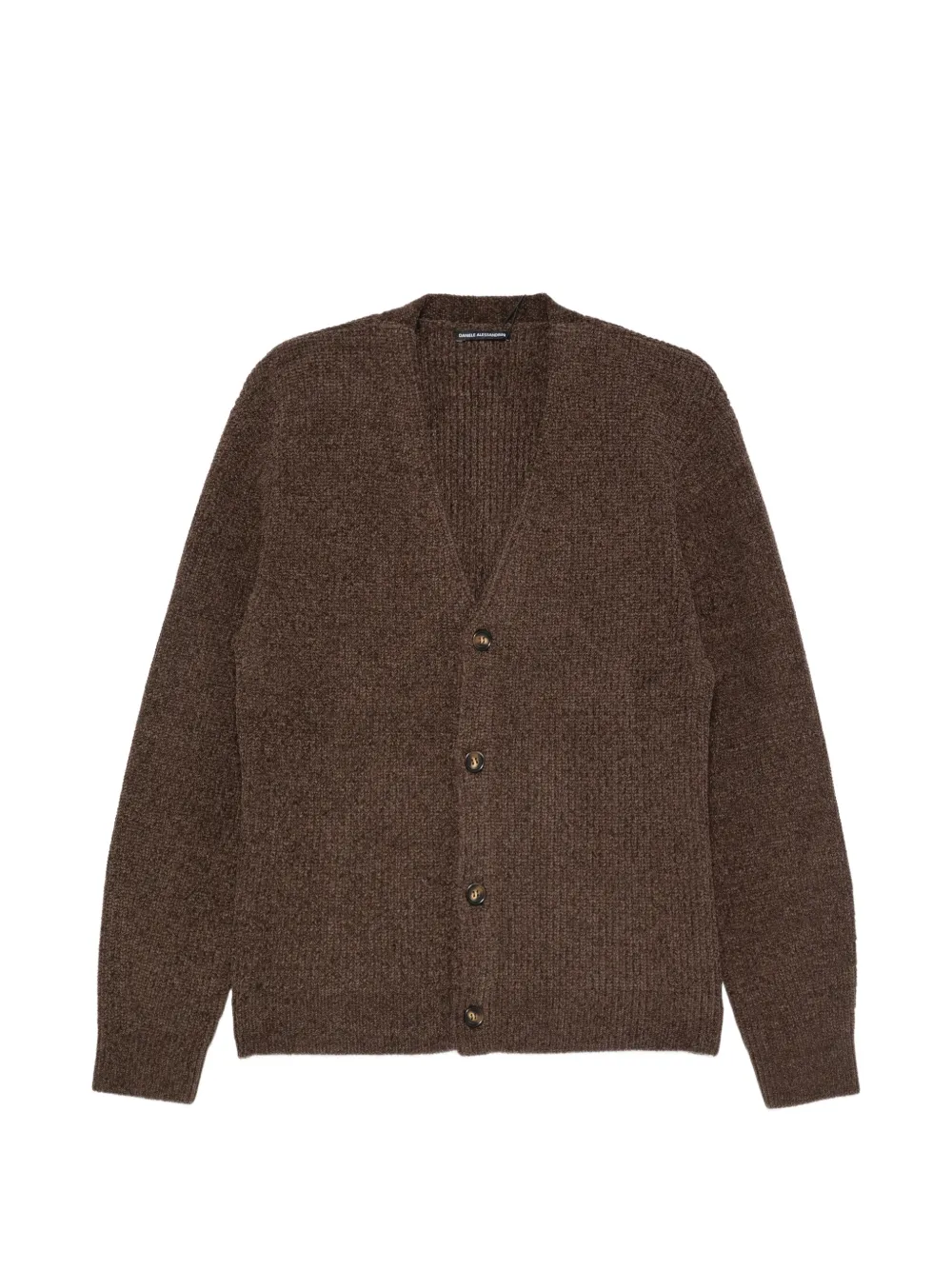 Daniele Alessandrini button-up cardigan - Marrone