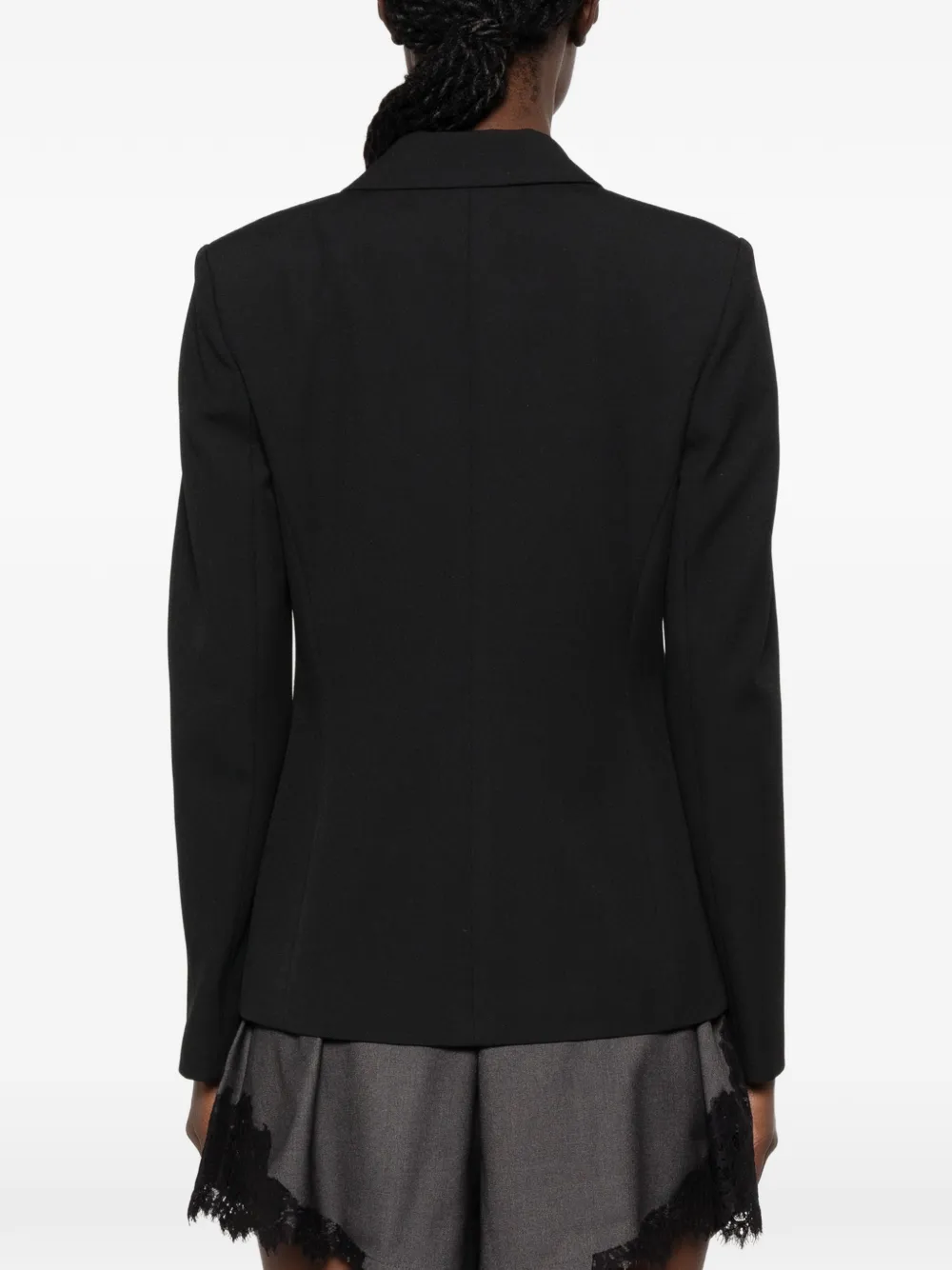 PINKO Blazer met dubbele rij knopen Zwart