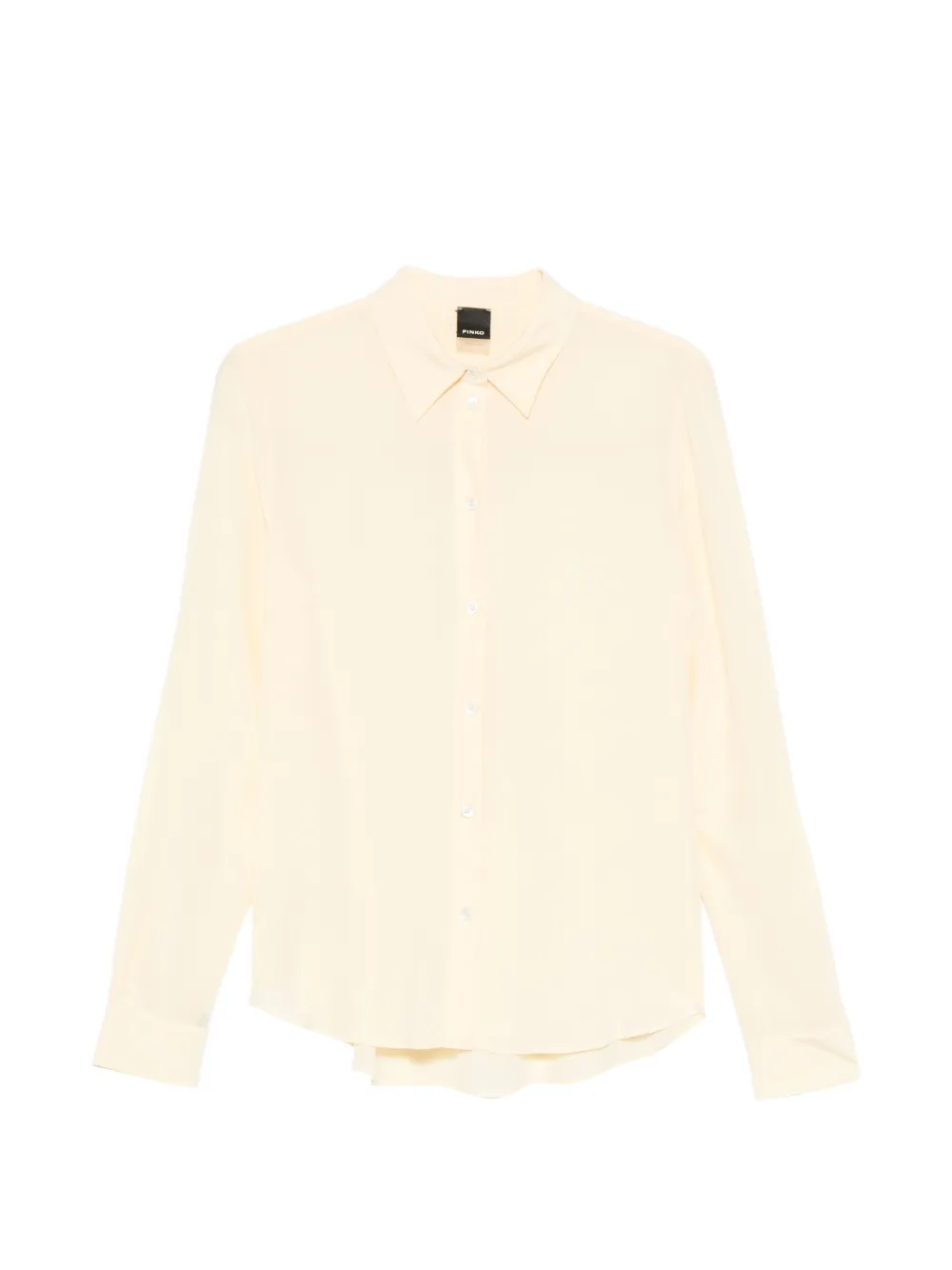PINKO Crackers silk shirt - Gelb