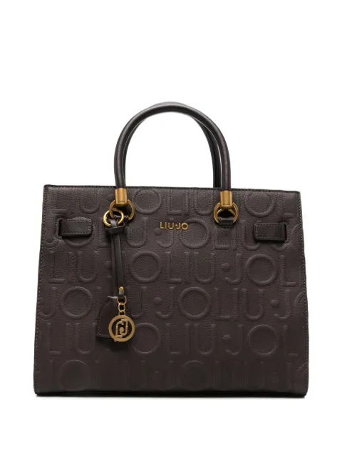 LIU JO logo-embossed tote bag