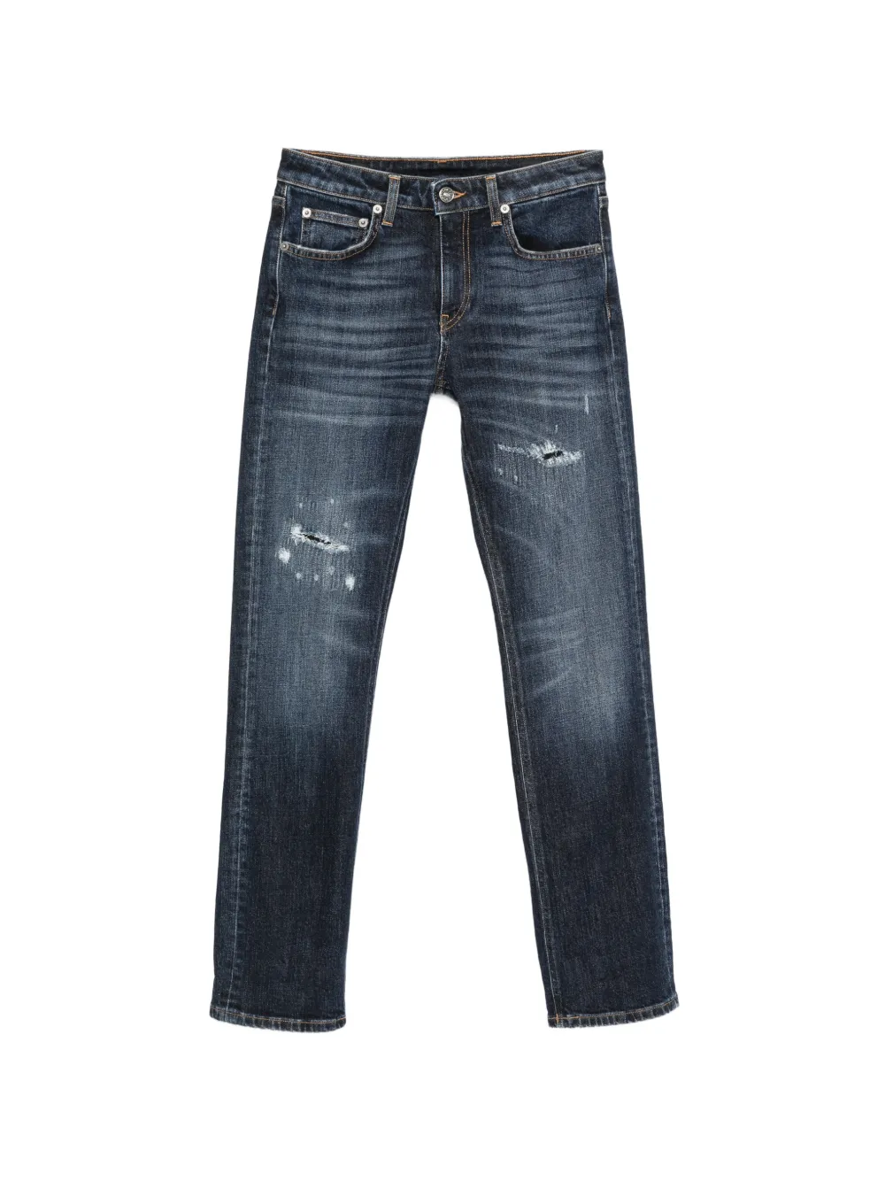 DONDUP Jeans con effetto vissuto - Blu