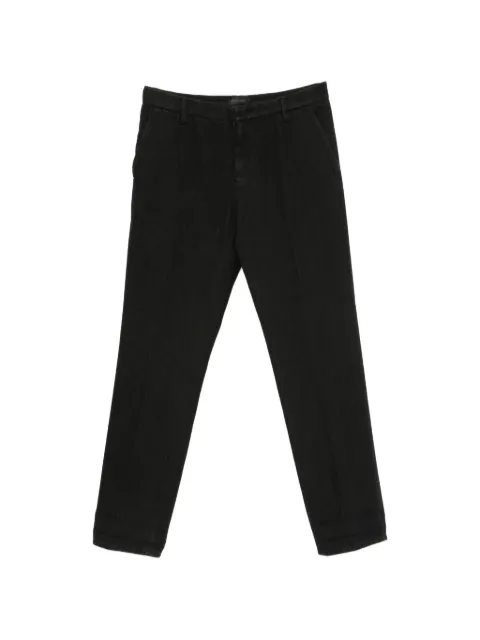 DONDUP logo-plaque straight-leg jeans