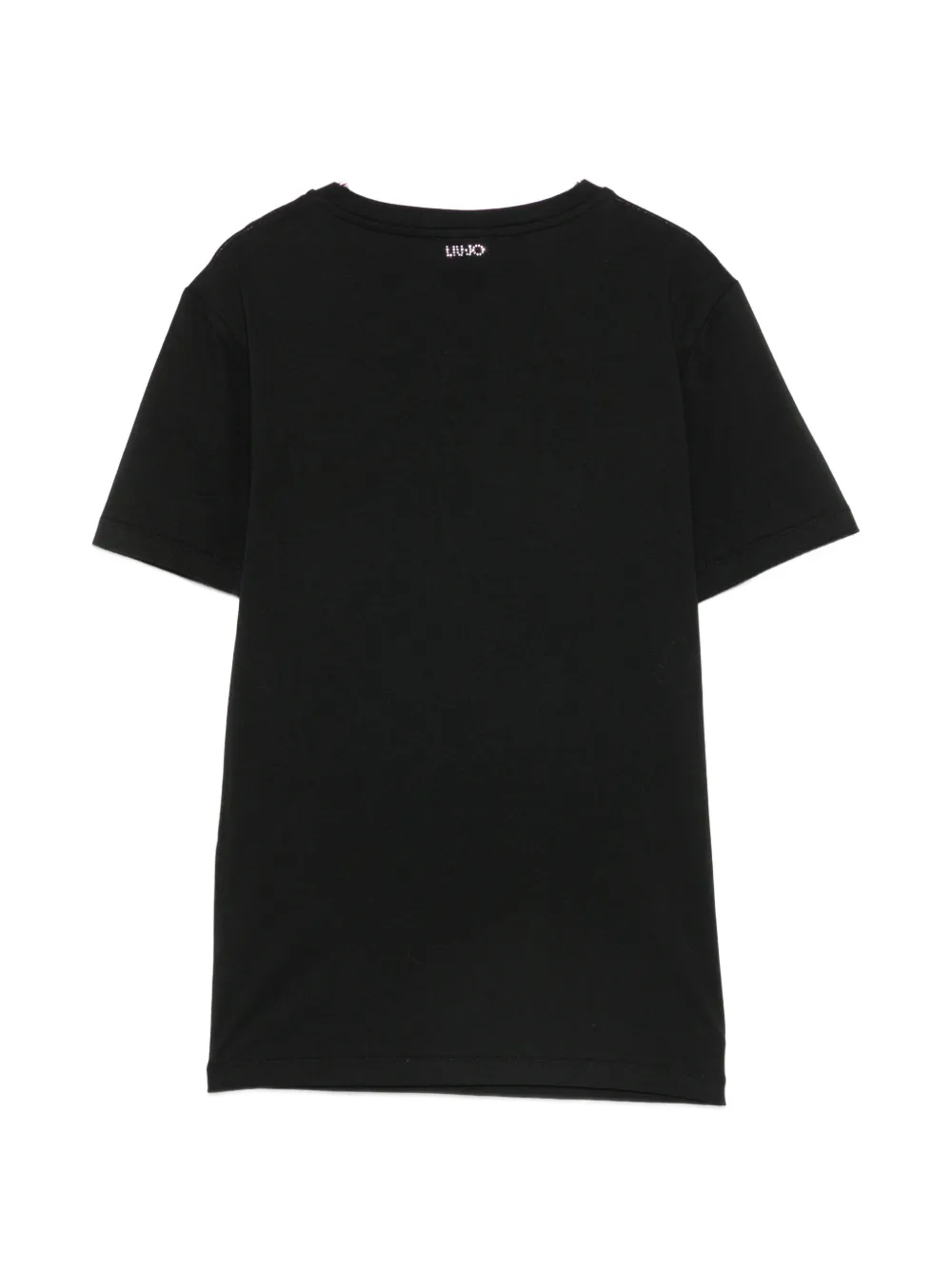 LIU JO x Disney Mickey Mouse T-shirt verfraaid met stras Zwart