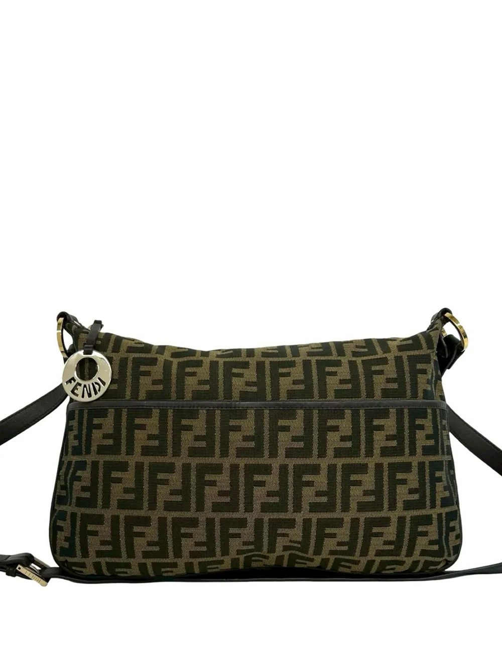 Fendi Pre-Owned Borsa a tracolla in tela con motivo Zucca 1990-2000 - Marrone
