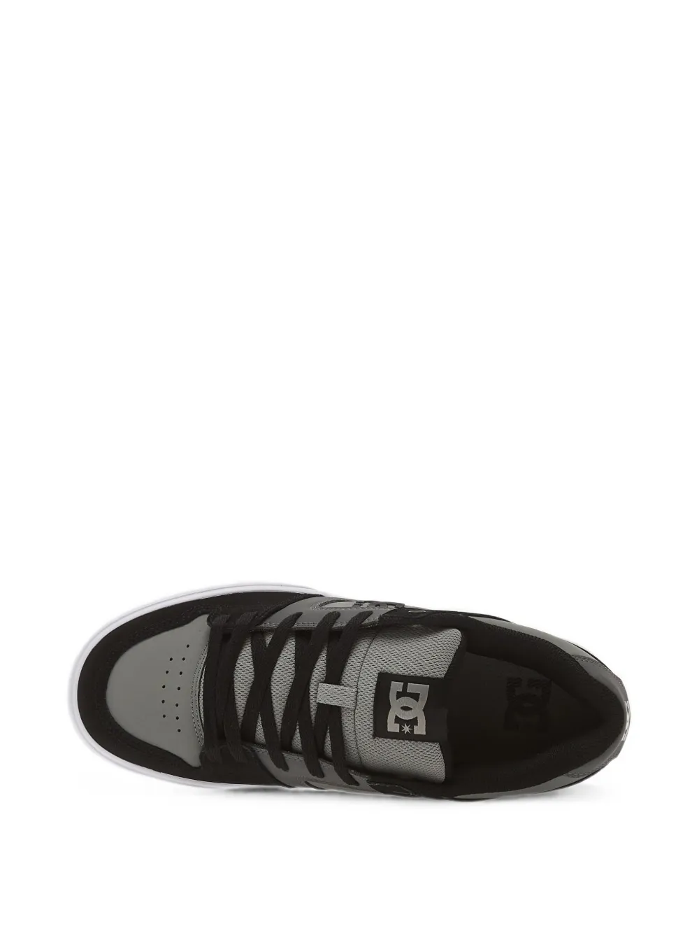 DC Shoes Pure sneakers met logo-patch en vlakken Grijs