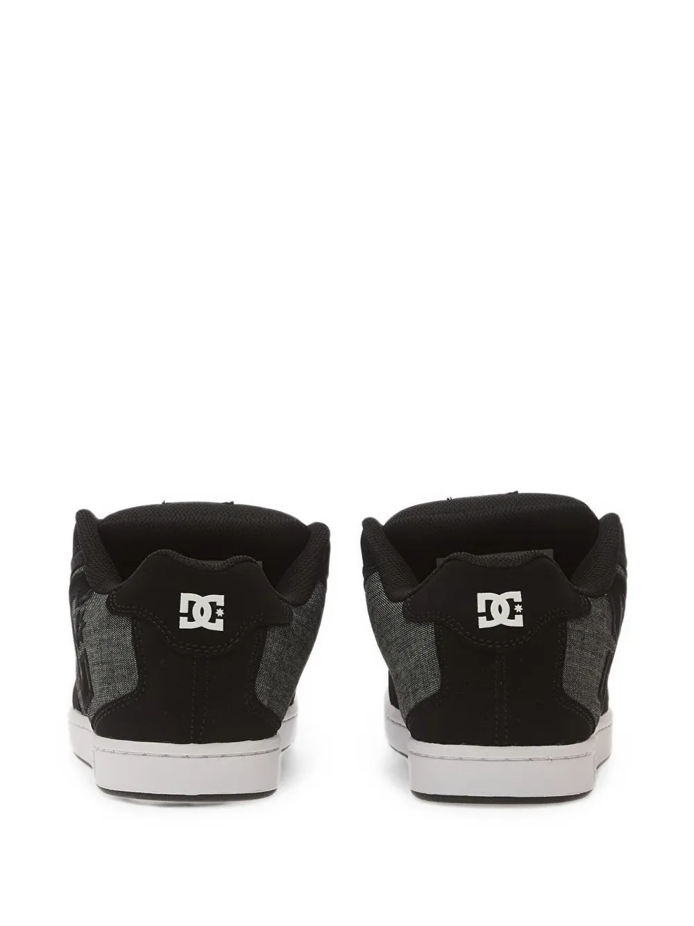 DC Shoes Net sneakers met logo-patch en vlakken Zwart