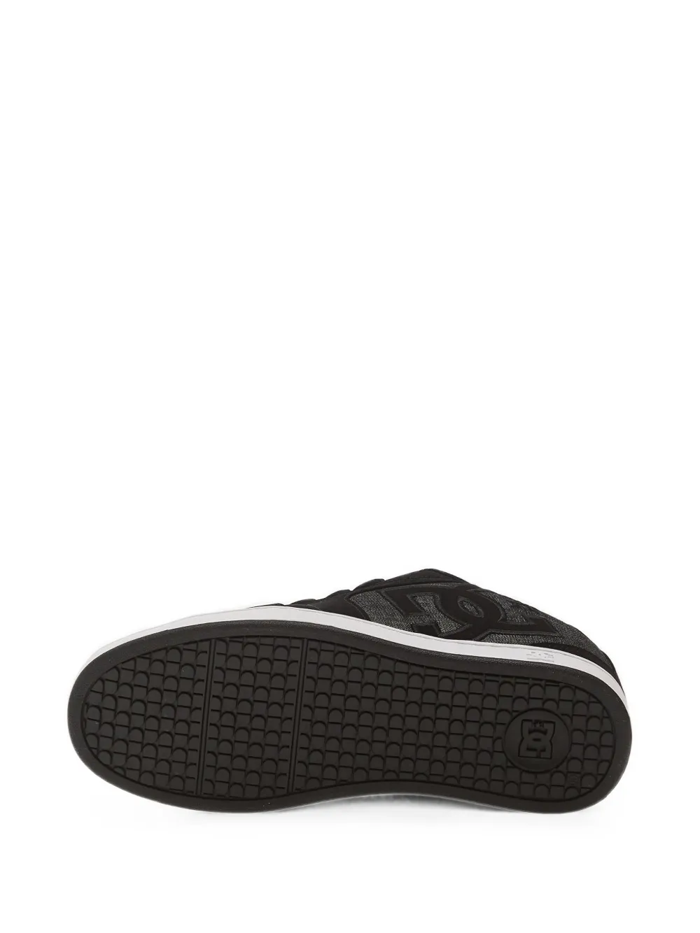 DC Shoes Net sneakers met logo-patch en vlakken Zwart