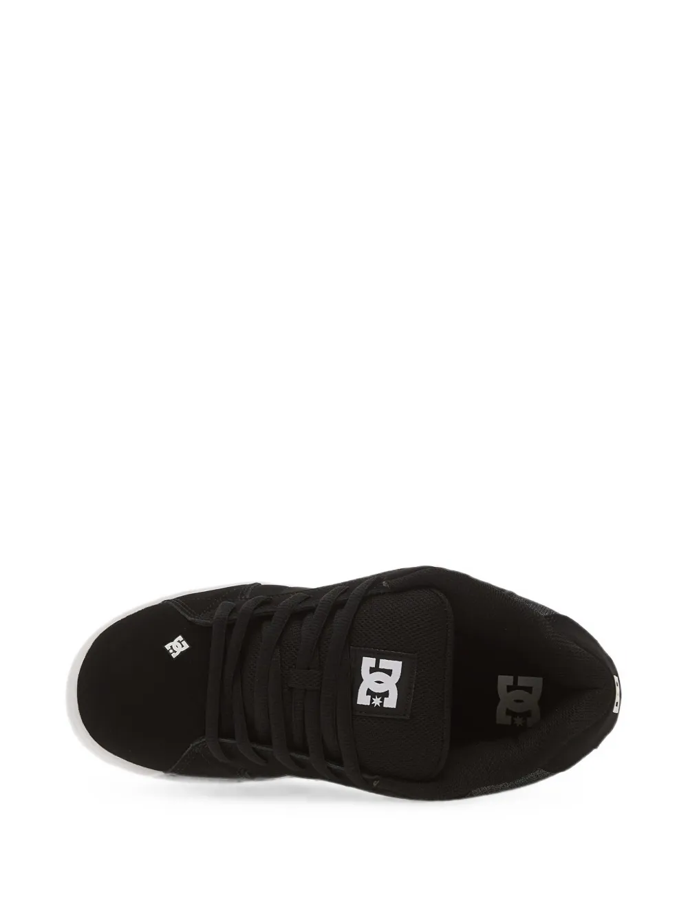 DC Shoes Net sneakers met logo-patch en vlakken Zwart