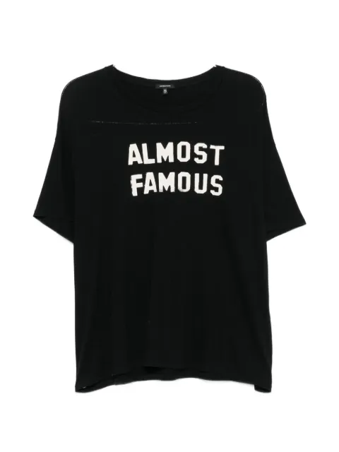 R13 slogan-print T-shirt