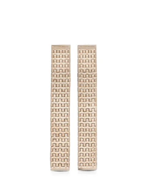TOM FORD mesh-detail drop earrings